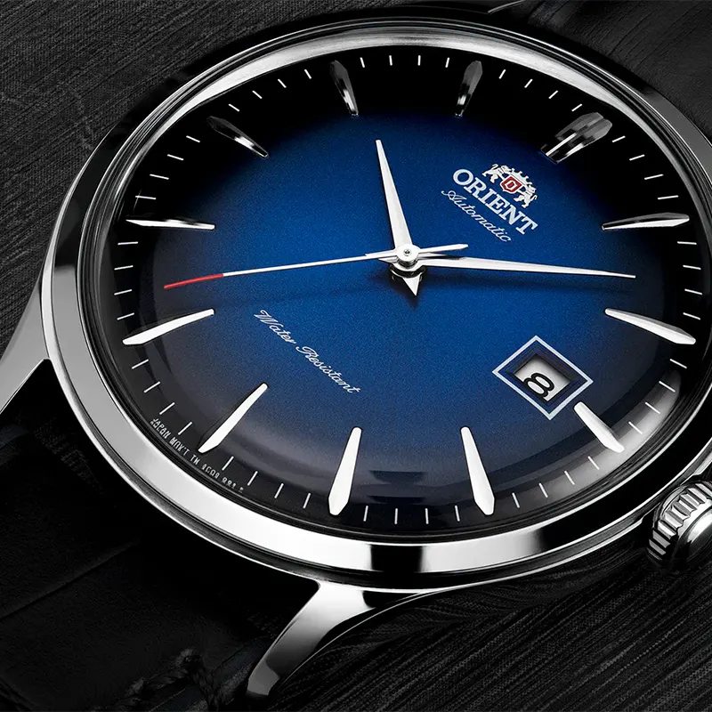 Orient Bambino Version IV Blue Dial Men’s Watch | FAC08004D0